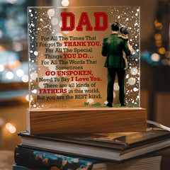 Thank You Dad - Acrylic Square