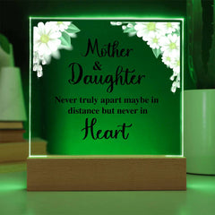 To My Daughter Distance – Acrylic Square