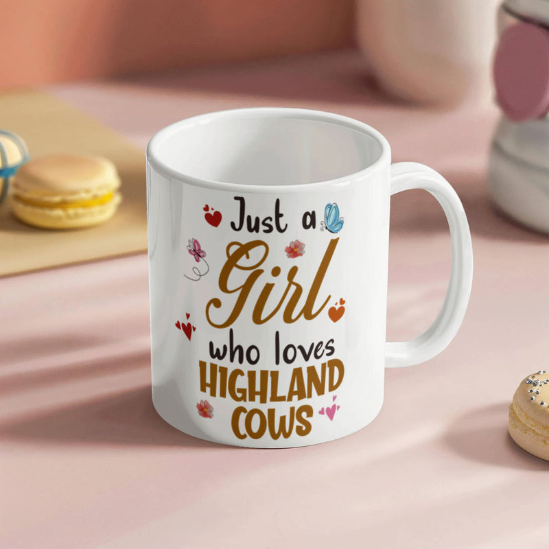 Just a Girl – Ceramic Mug